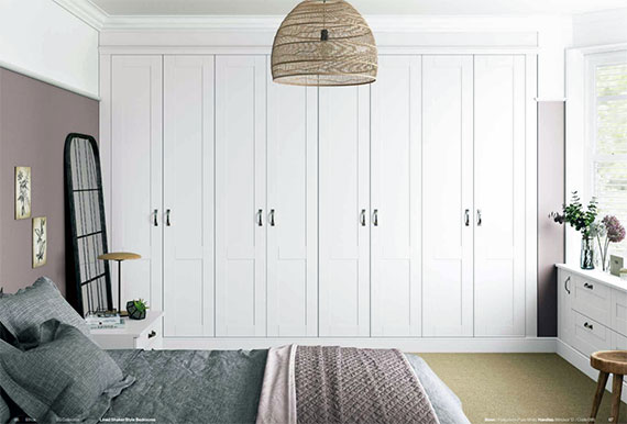 Bonn Pure-White Fitted Bedroom Image