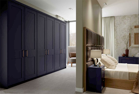 Rathlin Marine Blue Fitted Bedroom Image