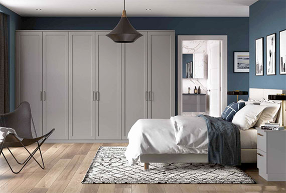Woking Dust Grey Fitted Bedroom Image